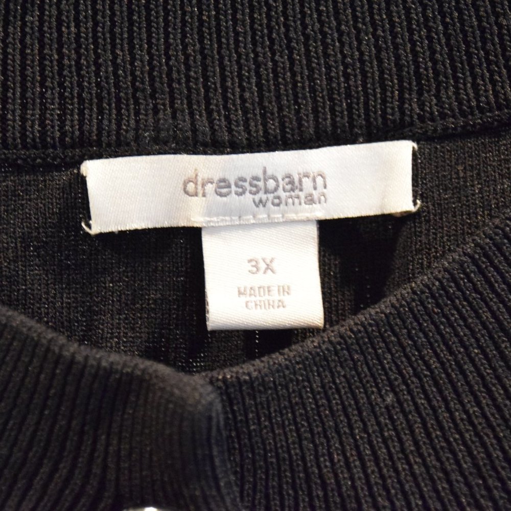 Black Knit Top